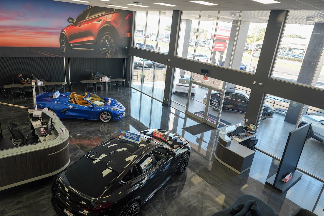 Used auto sales in Orlando, FL at Florida Preowned — FP Certified pre-owned inventory with 125-point inspection, $0 hidden dealer fees, free CARFAX & LoJack included on every vehicle