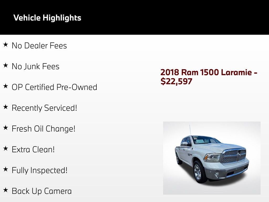2018 RAM 1500 Laramie