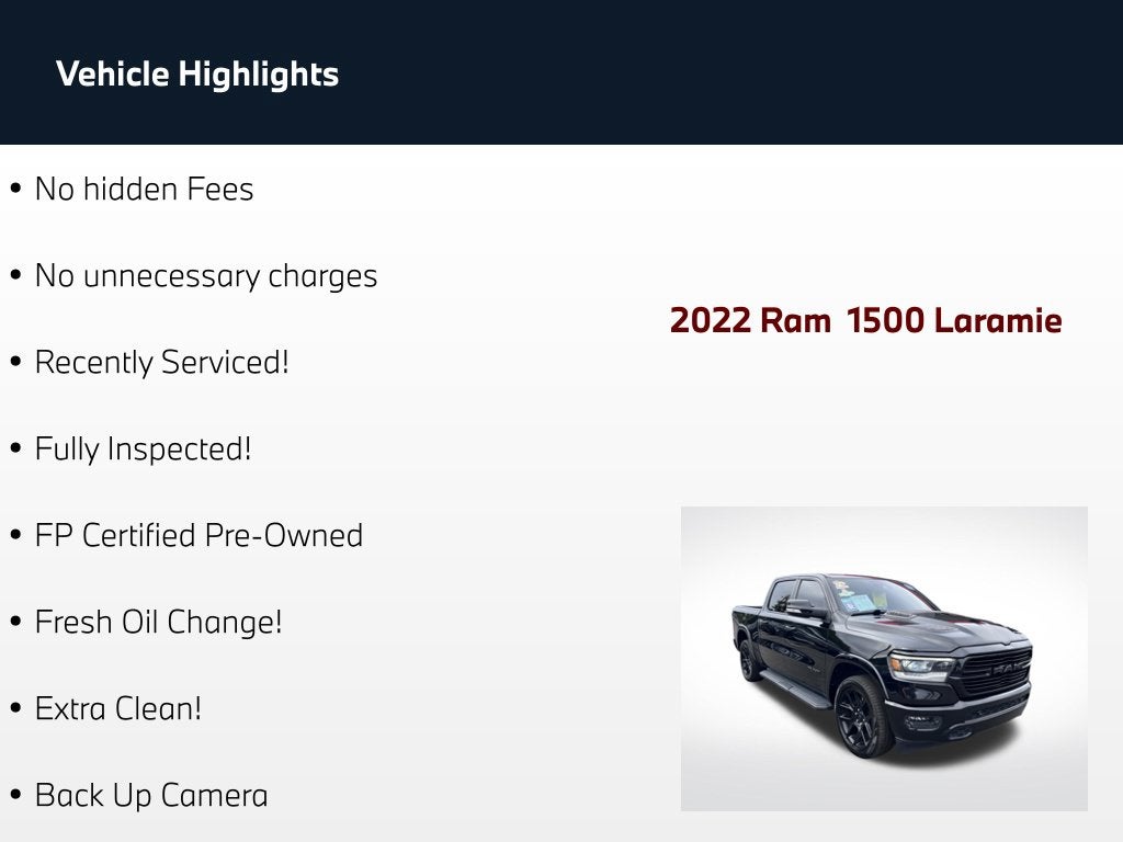 2022 RAM 1500 Laramie