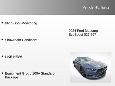 2024 Ford Mustang EcoBoost