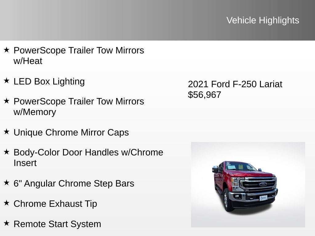2021 Ford F-250SD Lariat
