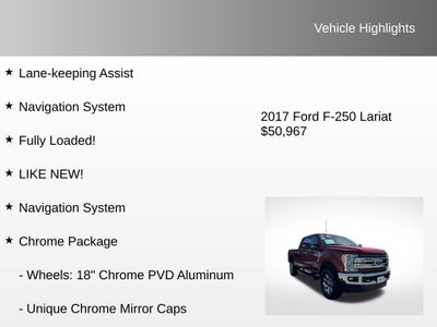 2017 Ford F-250SD Lariat