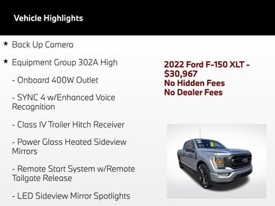 2022 Ford F-150 XLT
