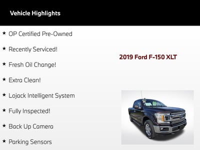 2019 Ford F-150 XLT