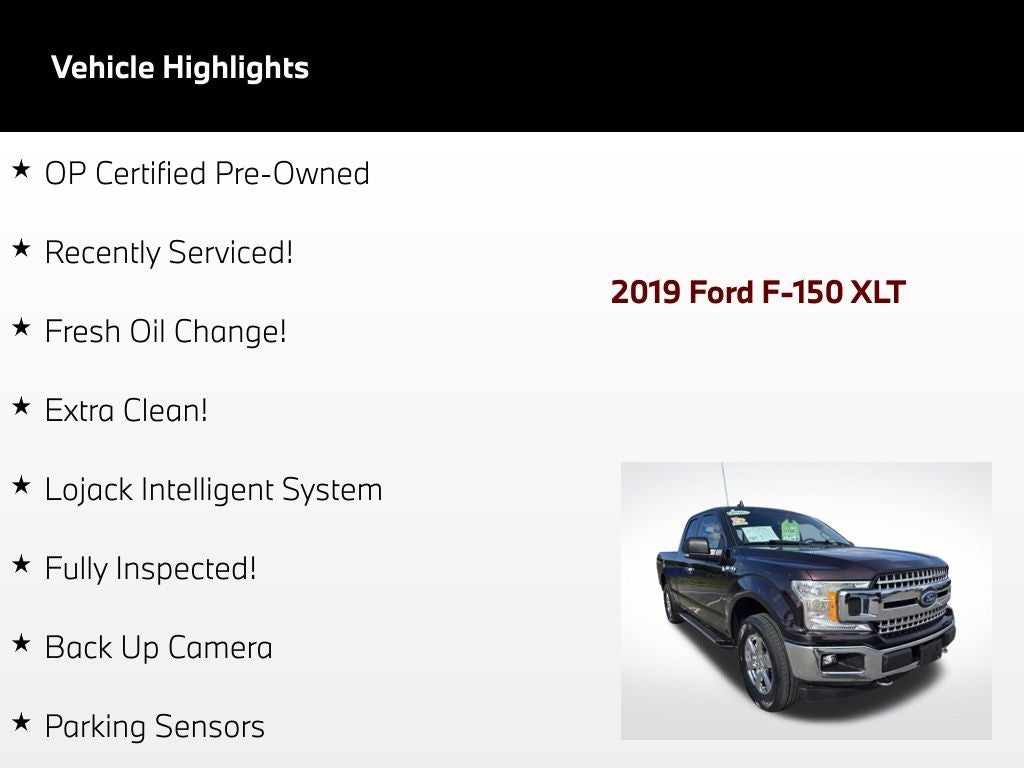 2019 Ford F-150 XLT