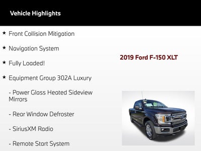 2019 Ford F-150 XLT