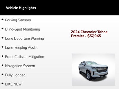 2024 Chevrolet Tahoe Premier
