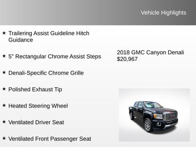 2018 GMC Canyon Denali