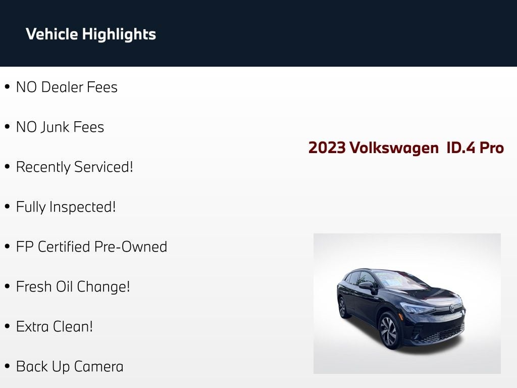 2023 Volkswagen ID.4 Pro