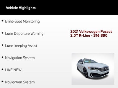 2021 Volkswagen Passat 2.0T R-Line