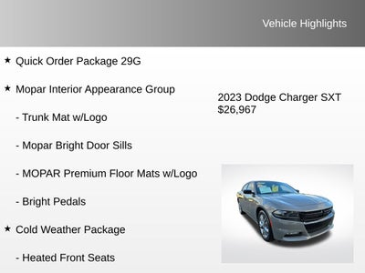 2023 Dodge Charger SXT