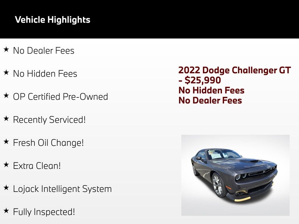 2022 Dodge Challenger GT
