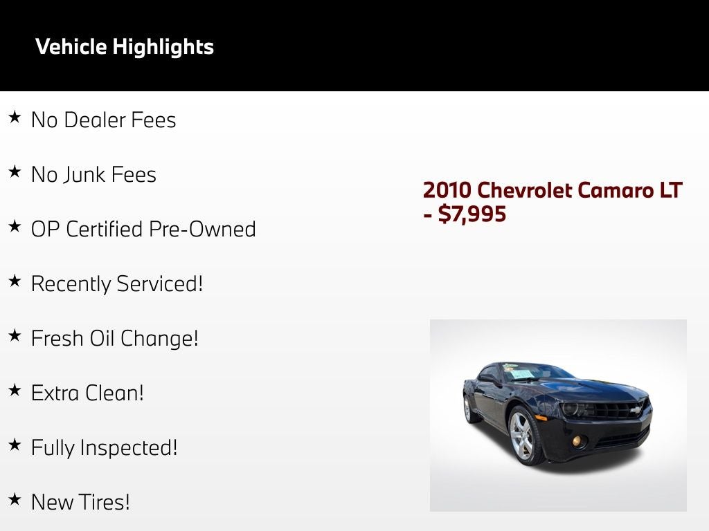 2010 Chevrolet Camaro 1LT