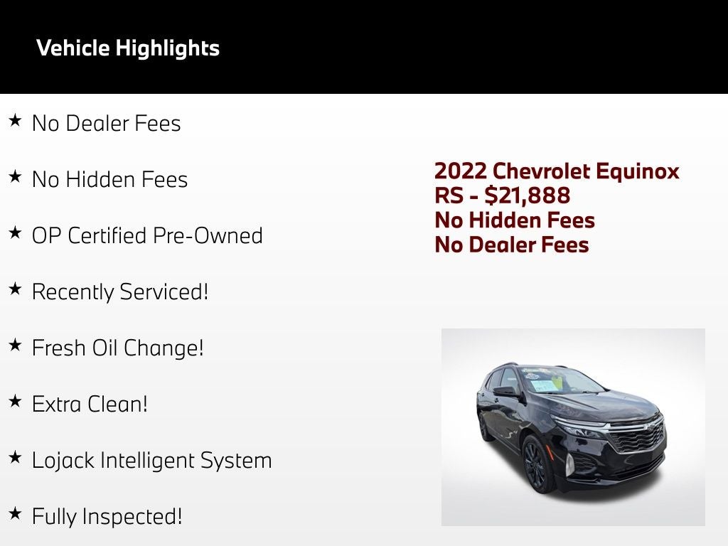 2022 Chevrolet Equinox RS