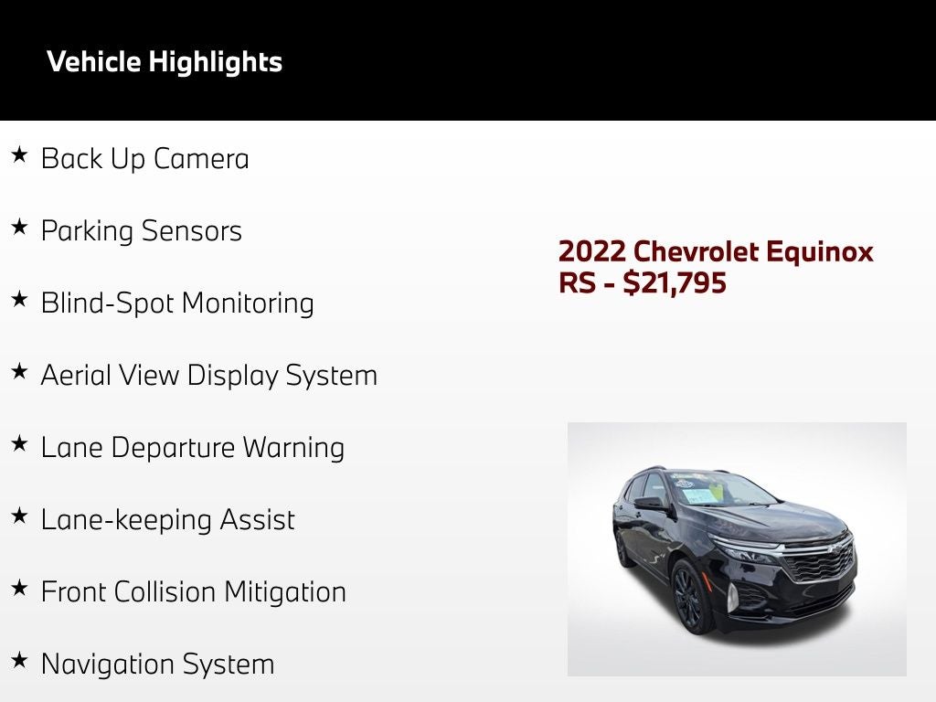 2022 Chevrolet Equinox RS