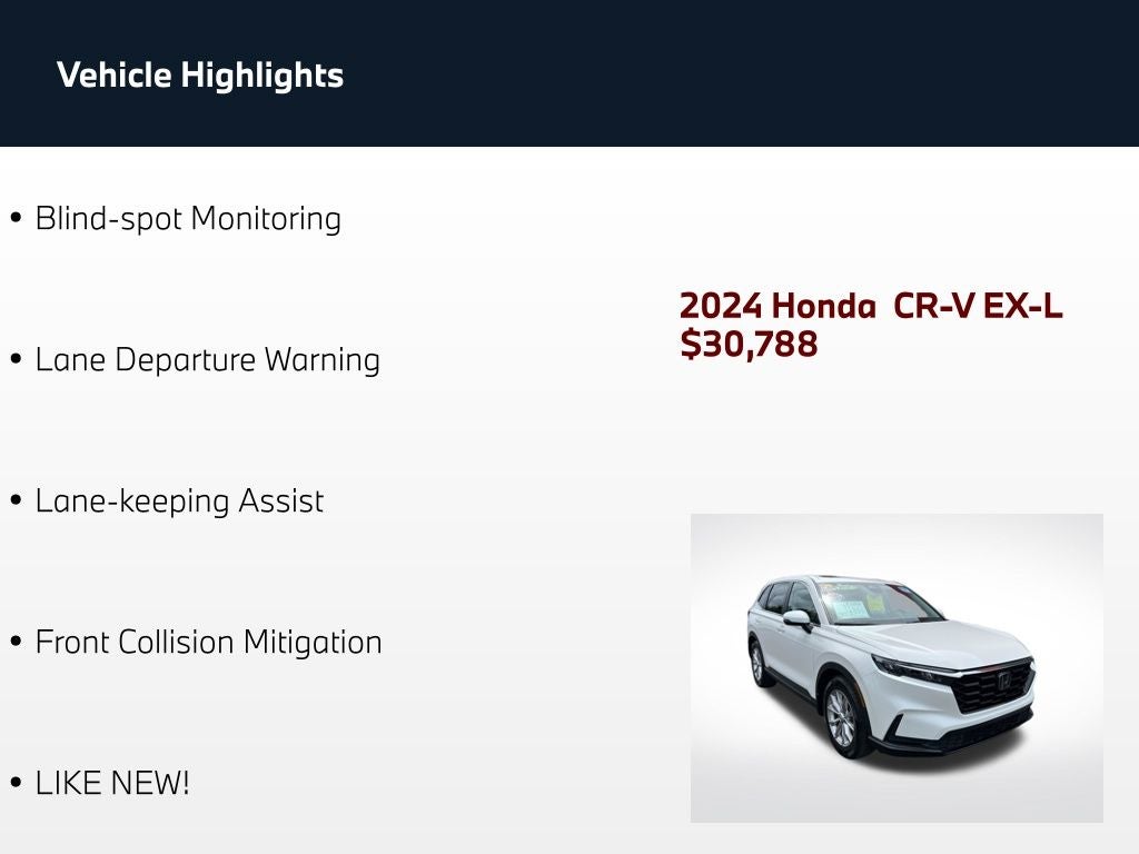2024 Honda CR-V EX-L
