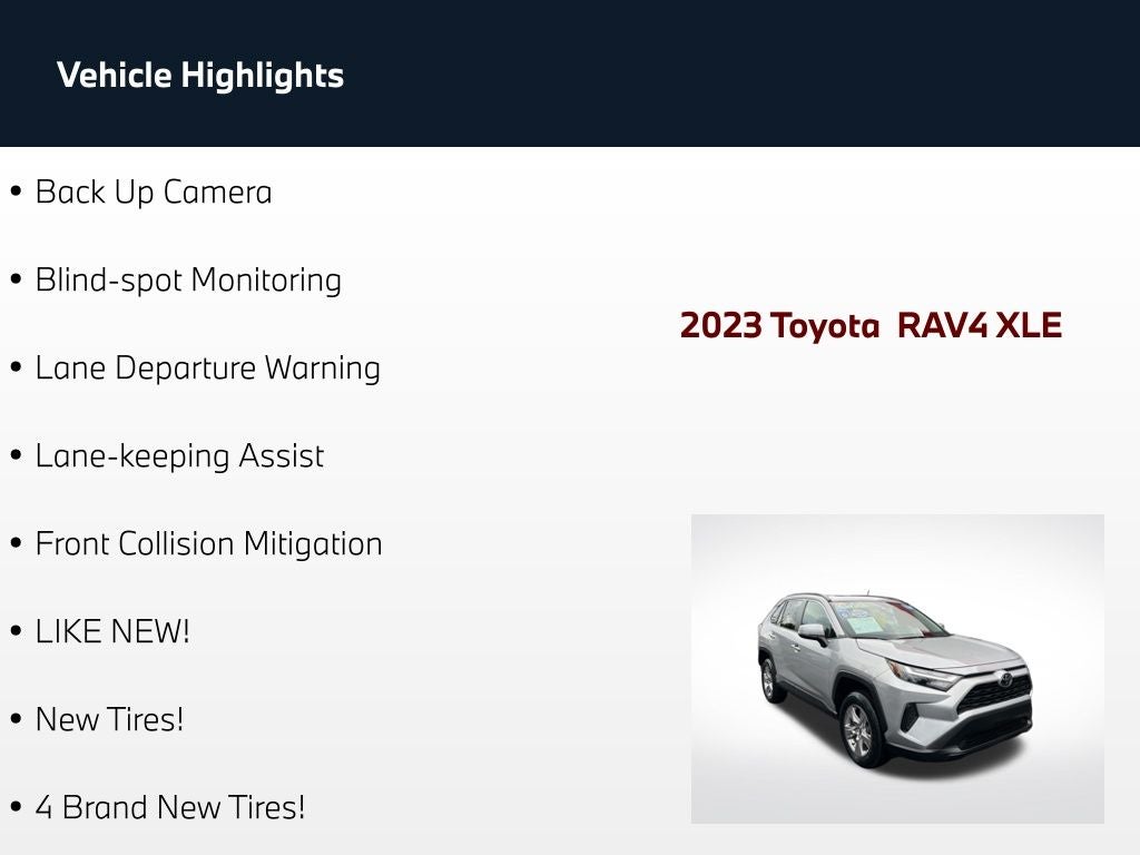 2023 Toyota RAV4 XLE