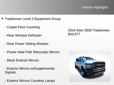 2024 RAM 3500 Tradesman
