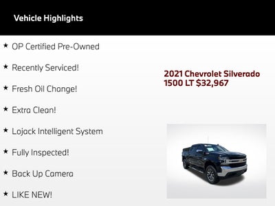 2021 Chevrolet Silverado 1500 LT LT1