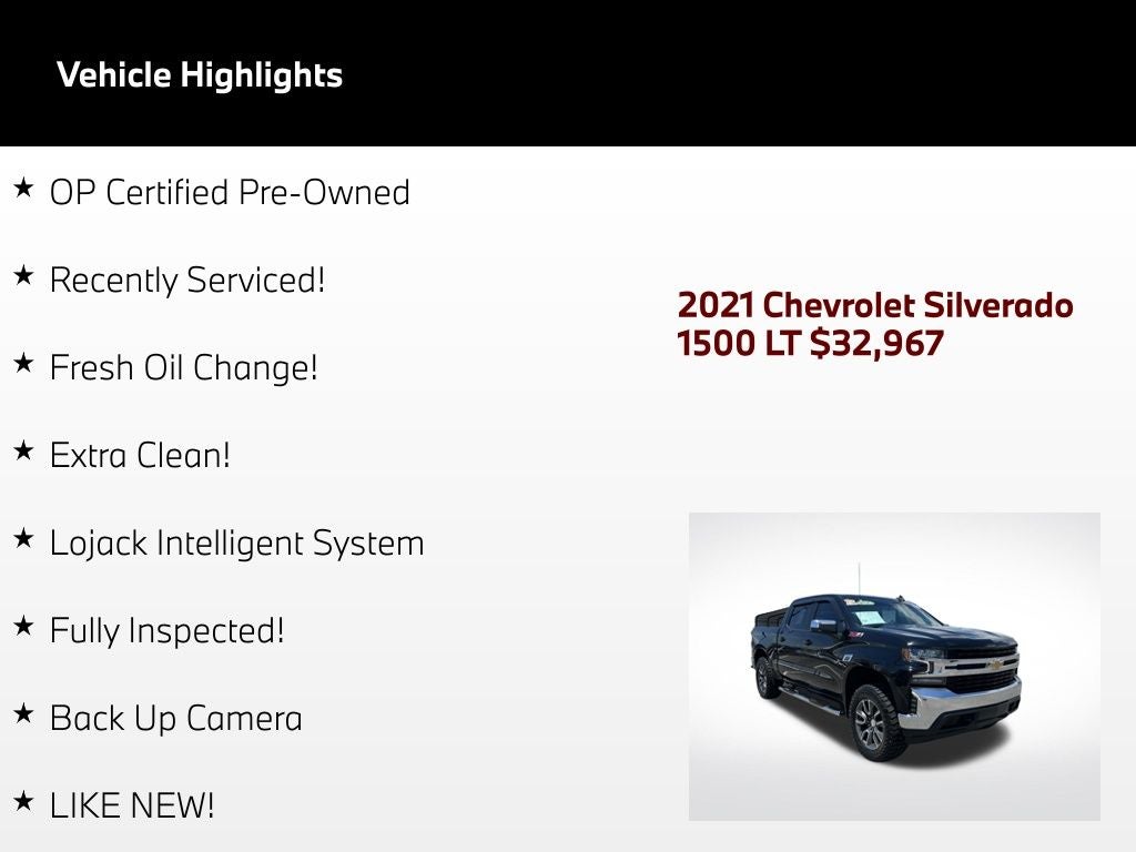 2021 Chevrolet Silverado 1500 LT LT1
