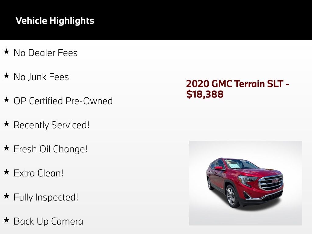 2020 GMC Terrain SLT