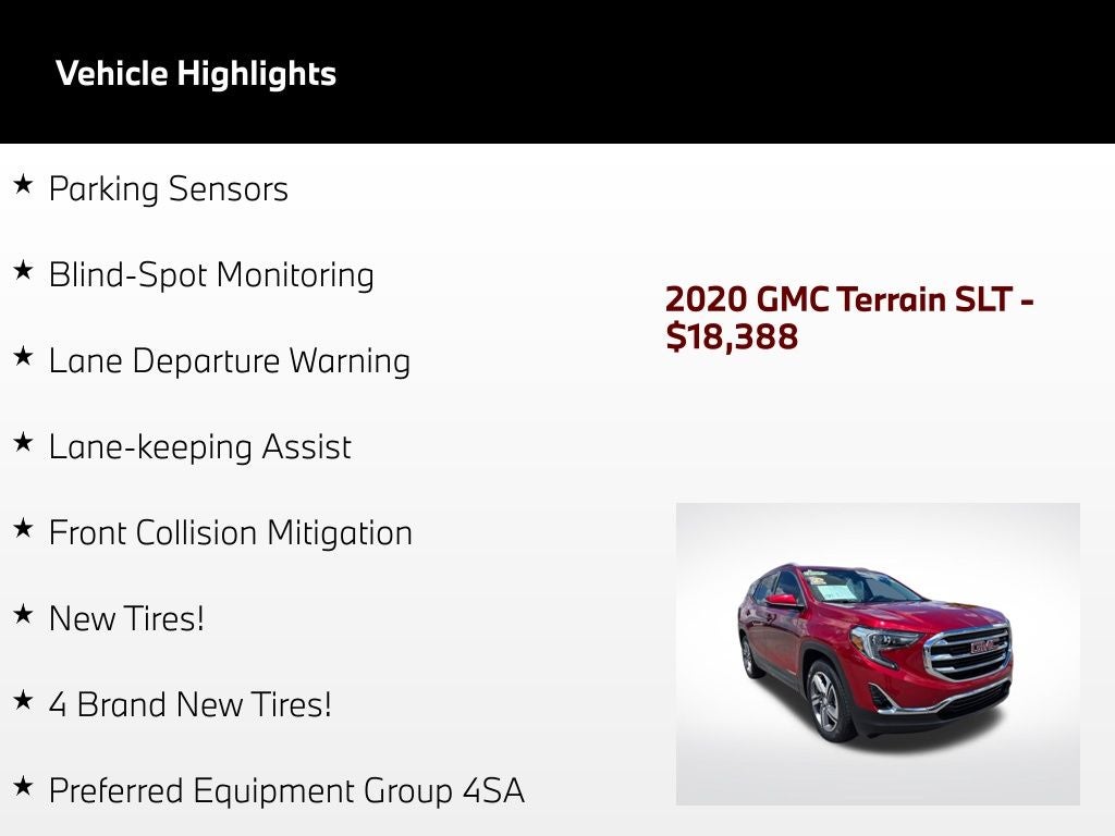 2020 GMC Terrain SLT