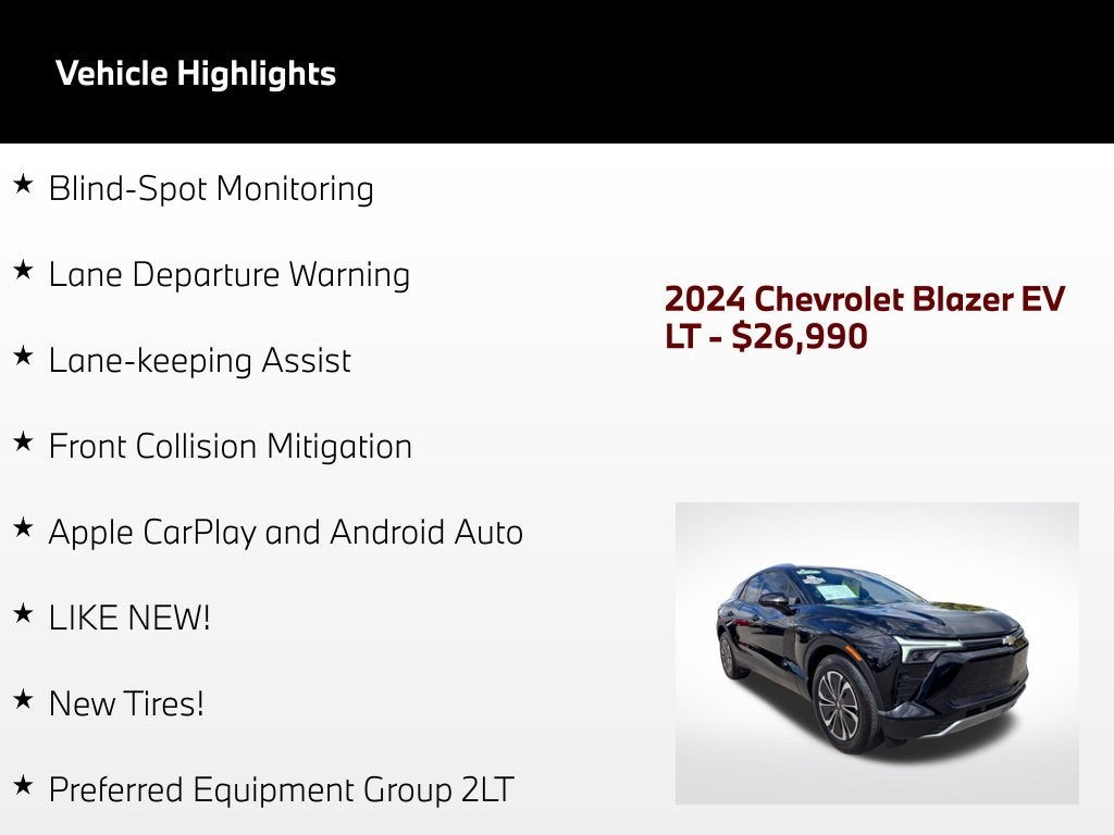 2024 Chevrolet Blazer EV LT