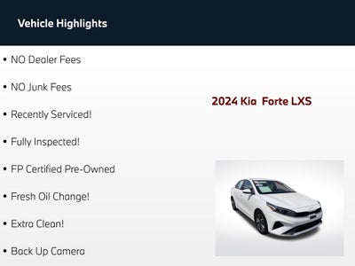 2024 Kia Forte LXS