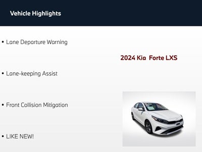 2024 Kia Forte LXS