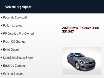 2023 BMW 3 Series 330i