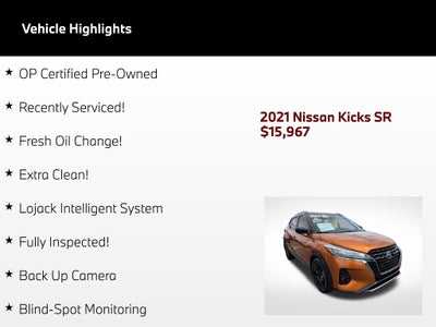 2021 Nissan Kicks SR