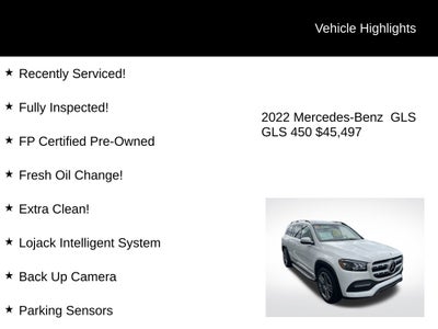 2022 Mercedes-Benz GLS GLS 450 4MATIC®