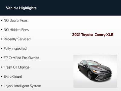 2021 Toyota Camry XLE