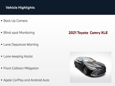 2021 Toyota Camry XLE