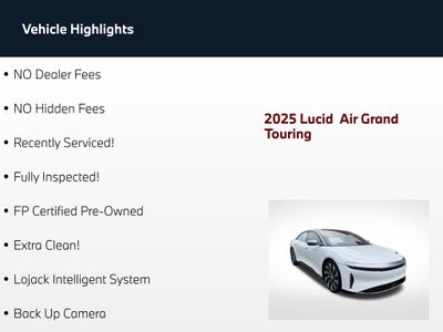 2025 Lucid Air Grand Touring