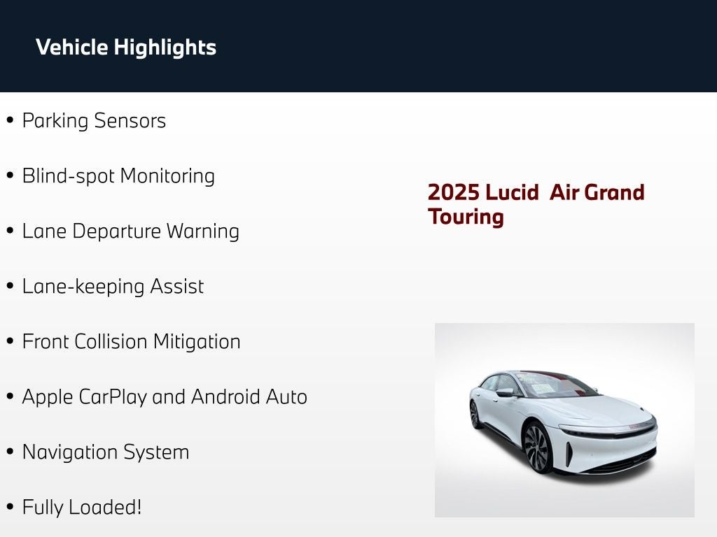 2025 Lucid Air Grand Touring