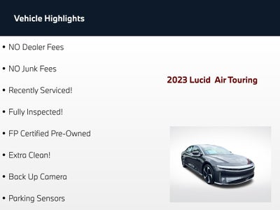 2023 Lucid Air Touring