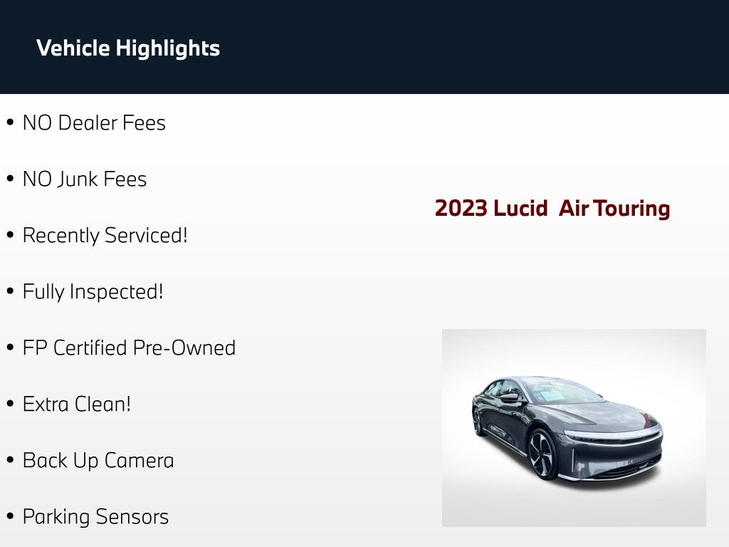 2023 Lucid Air Touring
