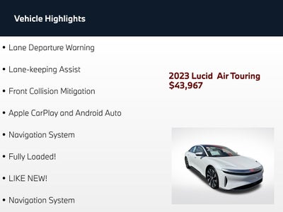 2023 Lucid Air Touring