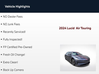 2024 Lucid Air Touring