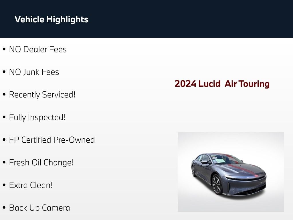 2024 Lucid Air Touring