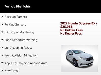 2022 Honda Odyssey EX