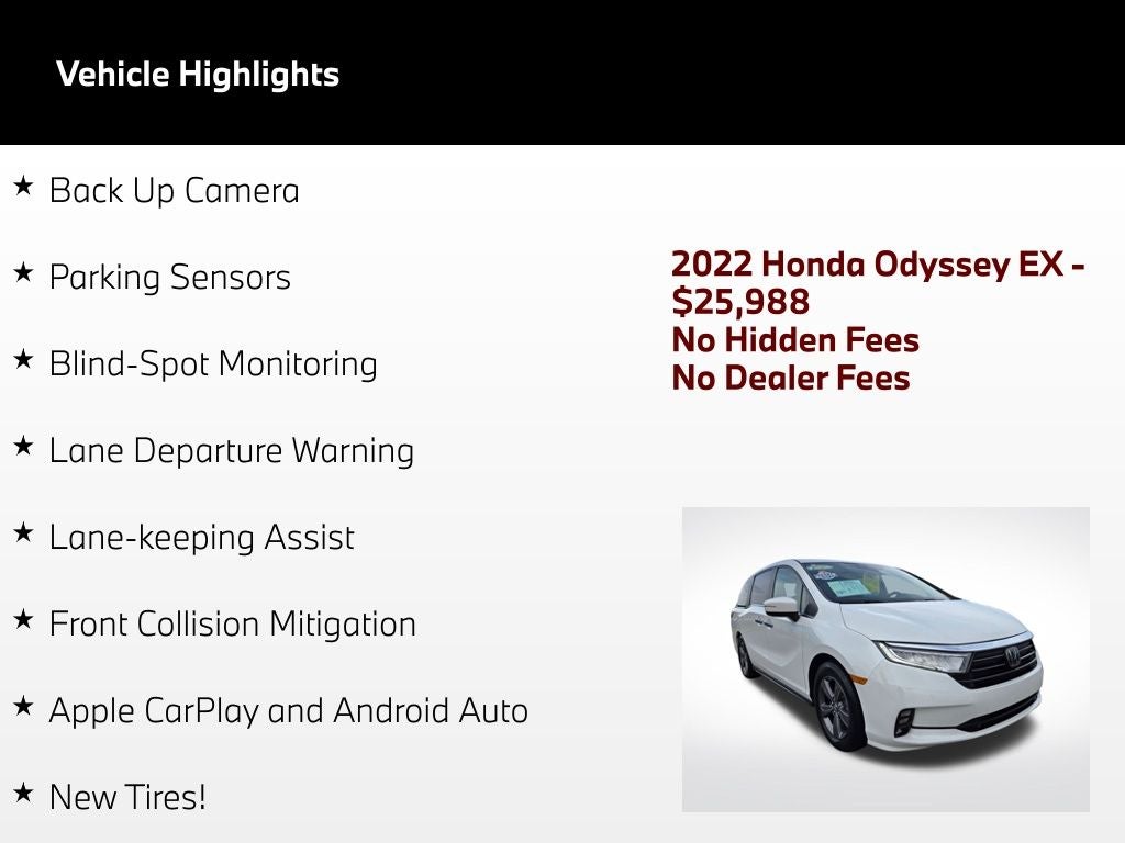 2022 Honda Odyssey EX