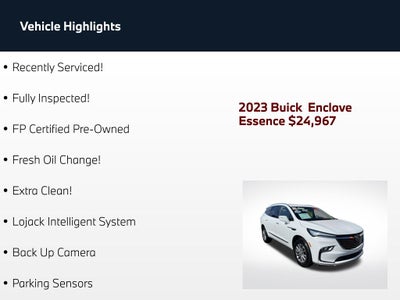2023 Buick Enclave Essence