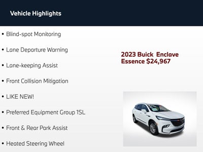 2023 Buick Enclave Essence