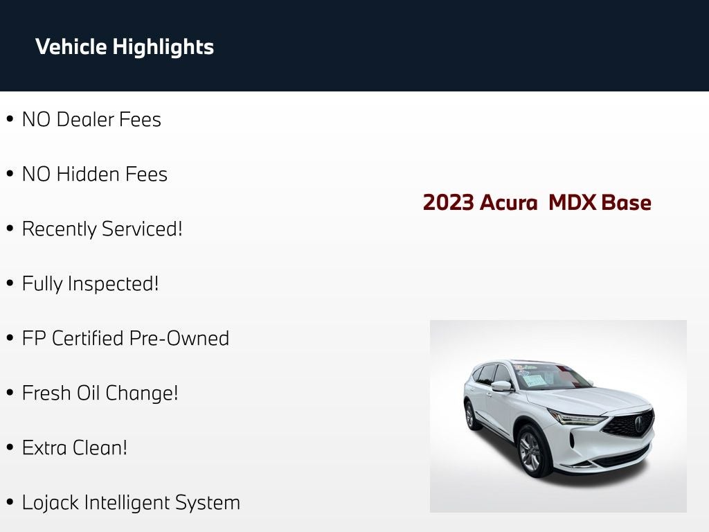 2023 Acura MDX 3.5L SH-AWD