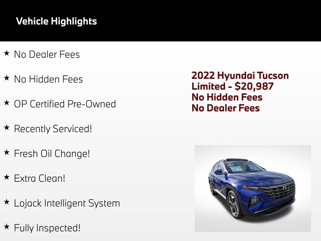 2022 Hyundai Tucson Limited