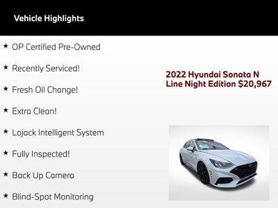2022 Hyundai Sonata N Line
