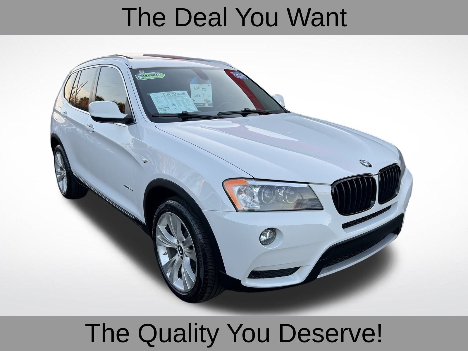 2013 BMW X3 xDrive35i