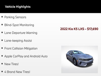 2022 Kia K5 LXS